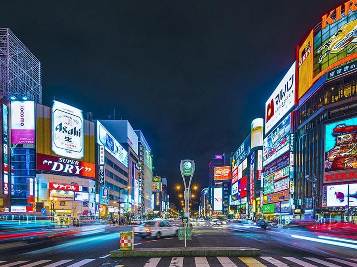 Hotel Mystays Sapporo Susukino Kültér fotó